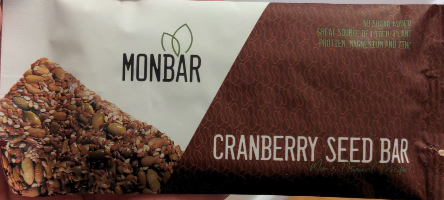 Cranberry MonBar - Pk of 8